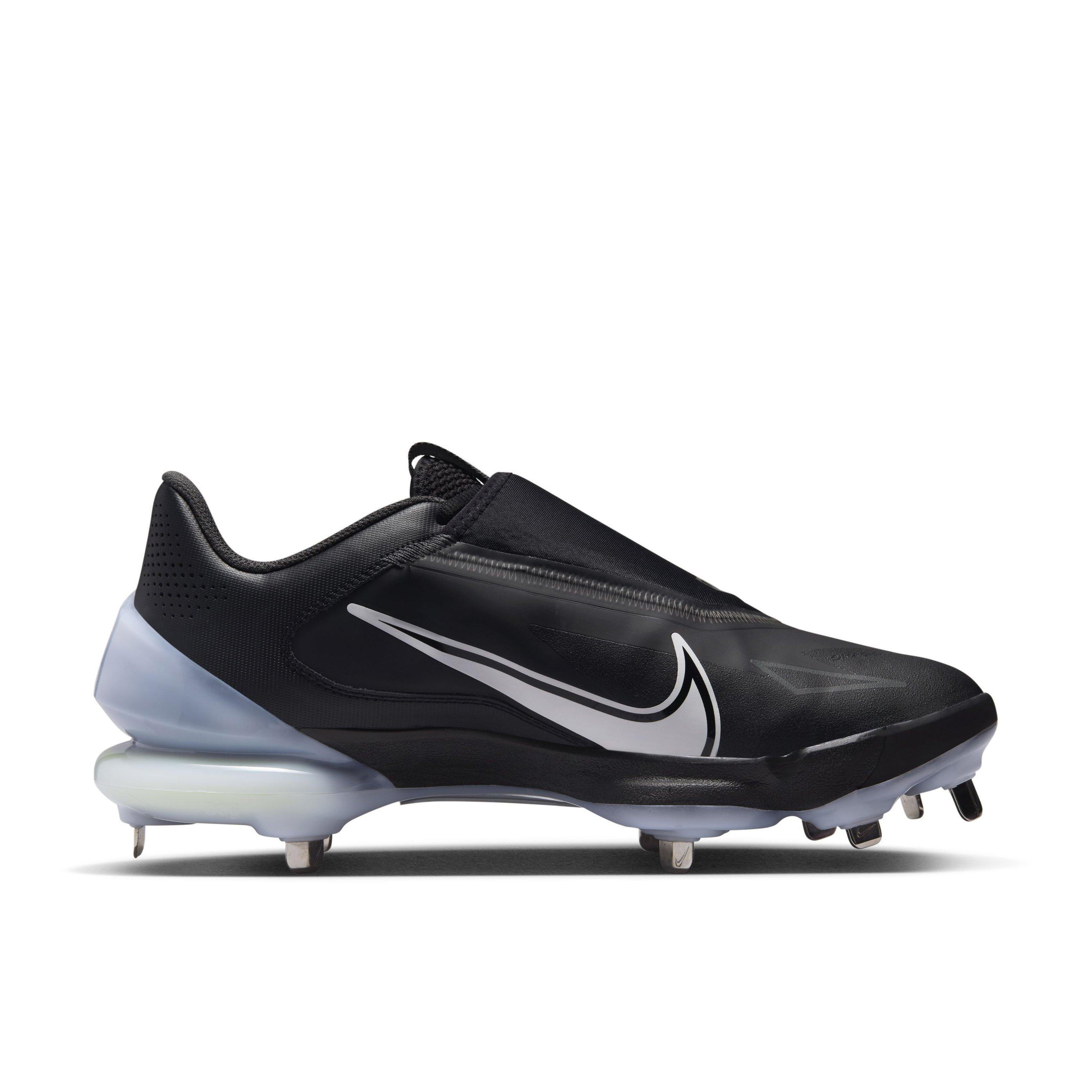 Nike Force Zoom Trout 8 Pro Black Dark Smoke Grey Light Smoke Grey White Men s Baseball Cleat Hibbett